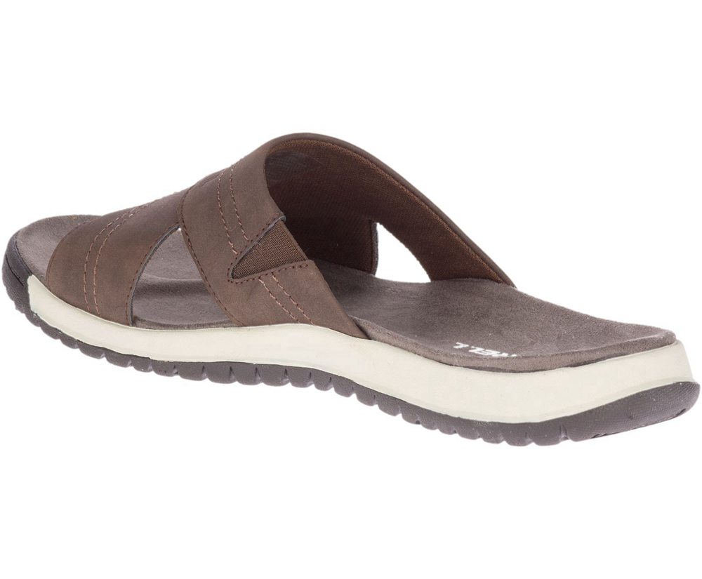 Merrell Sandaler Herre - Veron Slide - Brune - SNI108672